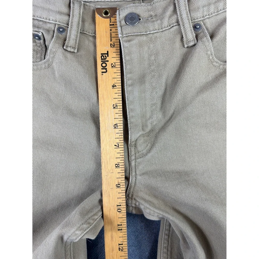 Levi's 511 Slim Fit Pants Mens 32x30 Khaki Tan Stretch Cotton Jeans‎ White Tab